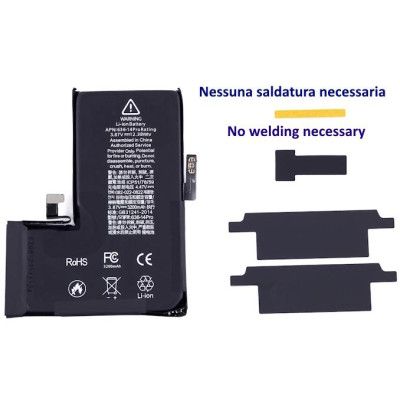 Batteria No-Welding Senza Saldatura per iPhone 11 Pro