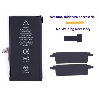 Batteria No-Welding Senza Saldatura per iPhone 12 / 12 Pro