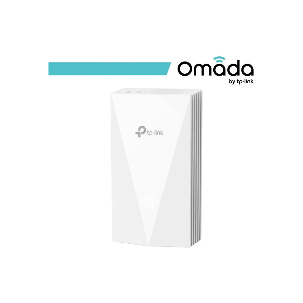 Omada Access Point Wall-Plate Wi-Fi 6 AX3000 - EAP655-Wall