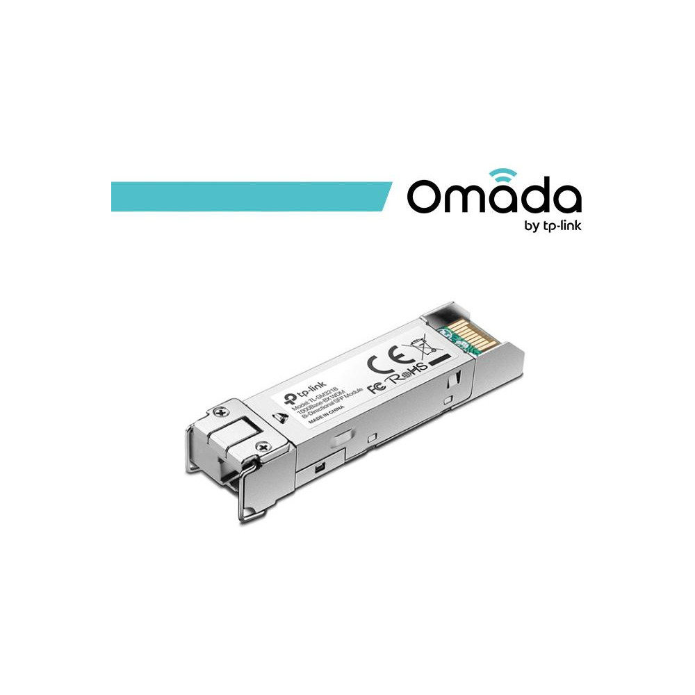 Omada SFP Mini-GBIC monomodale bid. 1000 Base-BX10-U LC - SM321B