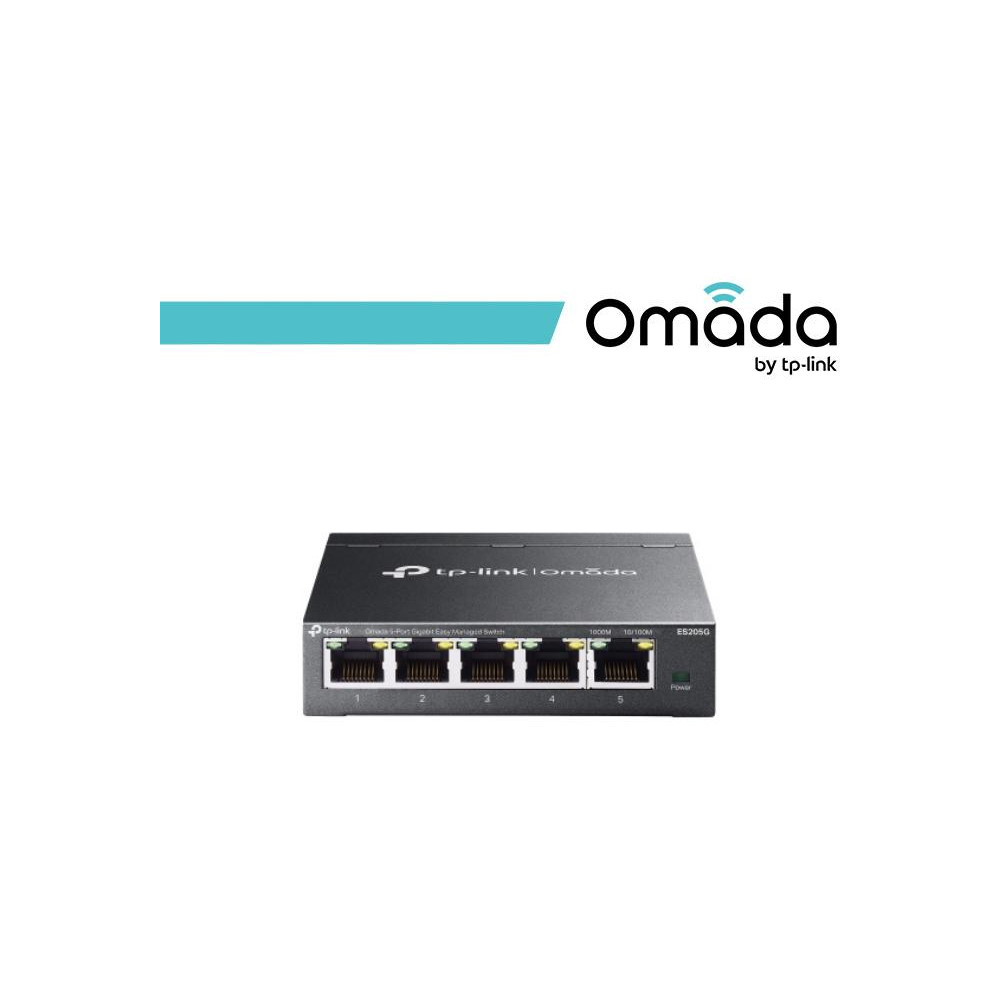 Omada Switch Easy Managed 5 Porte Gigabit - ES205G