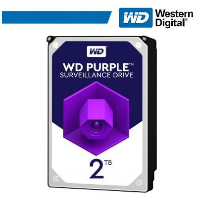 Western Digital HDD int.2TB WD22PURZ, PURPLE
