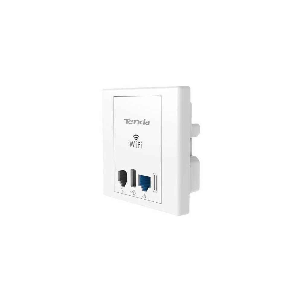 Wireless N300 Wall Plate Access Point con porta USB