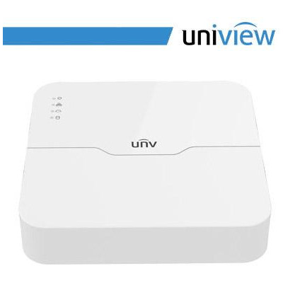 NVR Uniview 4 Canali Full HD, 1 SATA, 4 Porte PoE