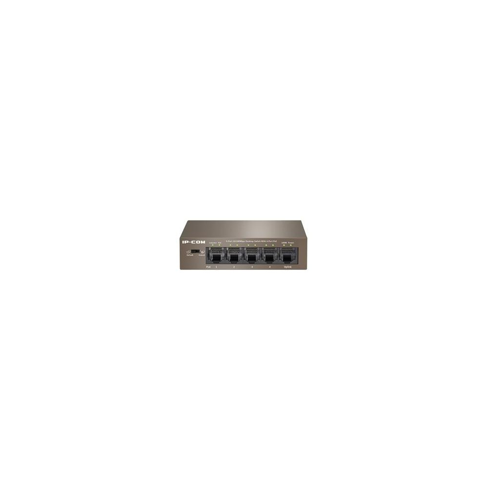 5-Port Fast Ethernet Umanaged PoE Switch with 4-Port PoE