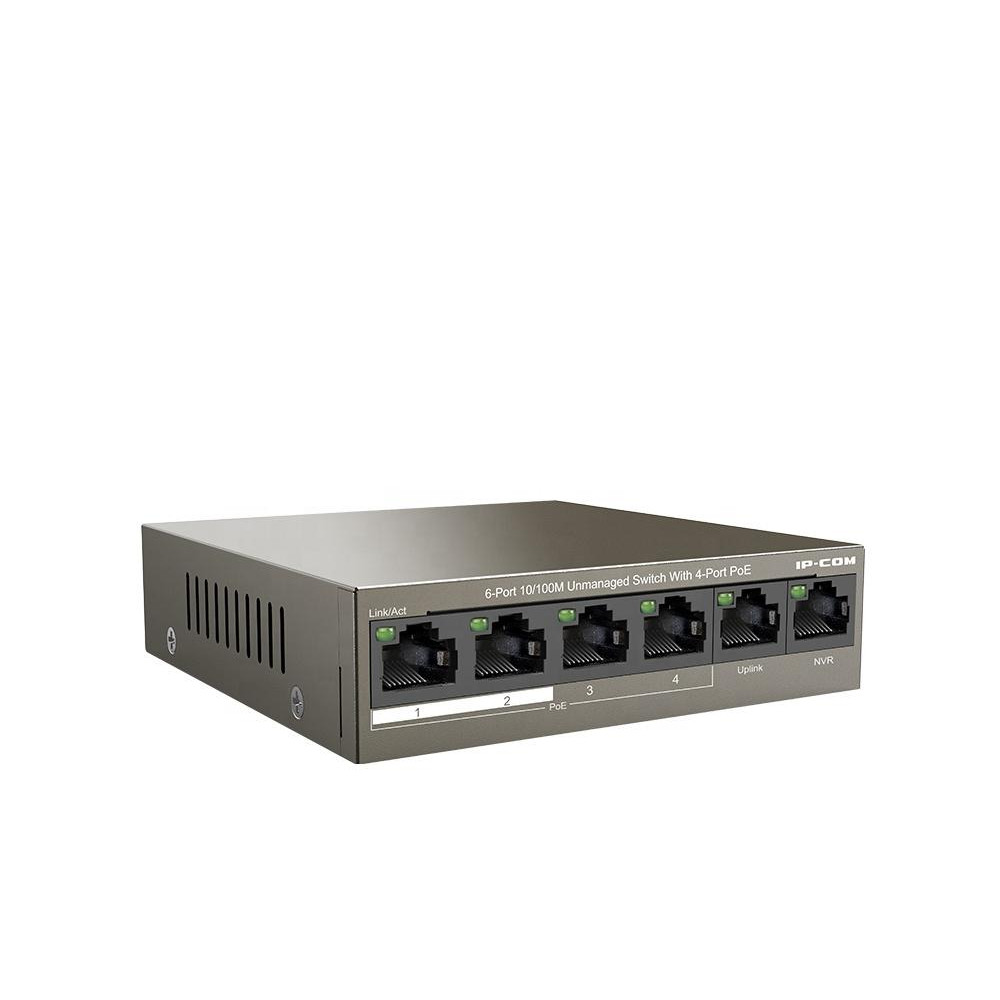 Switch 4 porte PoE +2 porte uplink 10/100Mbit F1106P-4-63W