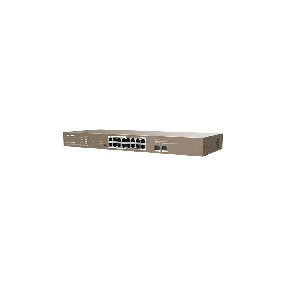 Switch Unmanaged 16GE+2 SFP a 16 porte 10/100/1000Mbps