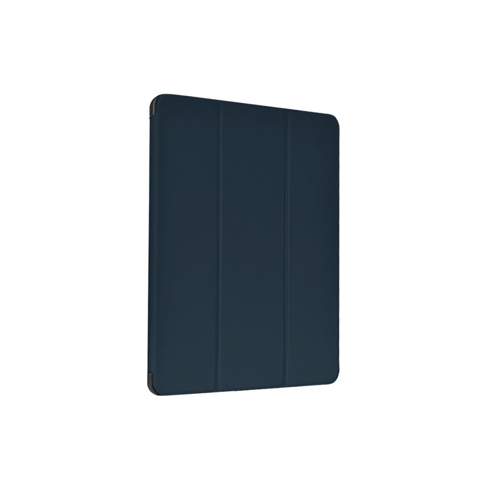 Cover per iPad Pro 11 2021 in pelle con supporto pencil Blu