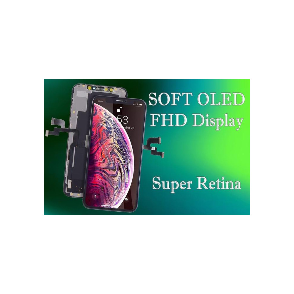 Lcd per iPhone XS Oled Soft FHD Selezione A+ Alta Qualita