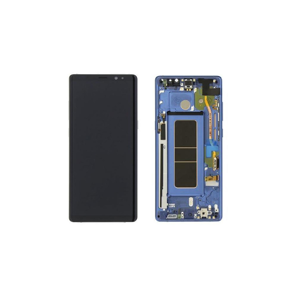 Lcd con Frame OLED Compatibile Samsung SM-N950 Note 8 Blu