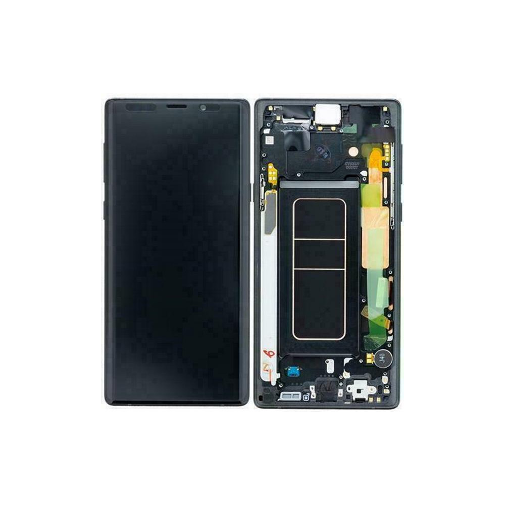 Lcd con Frame OLED Compatibile Samsung SM-N960F Note 9 Nero