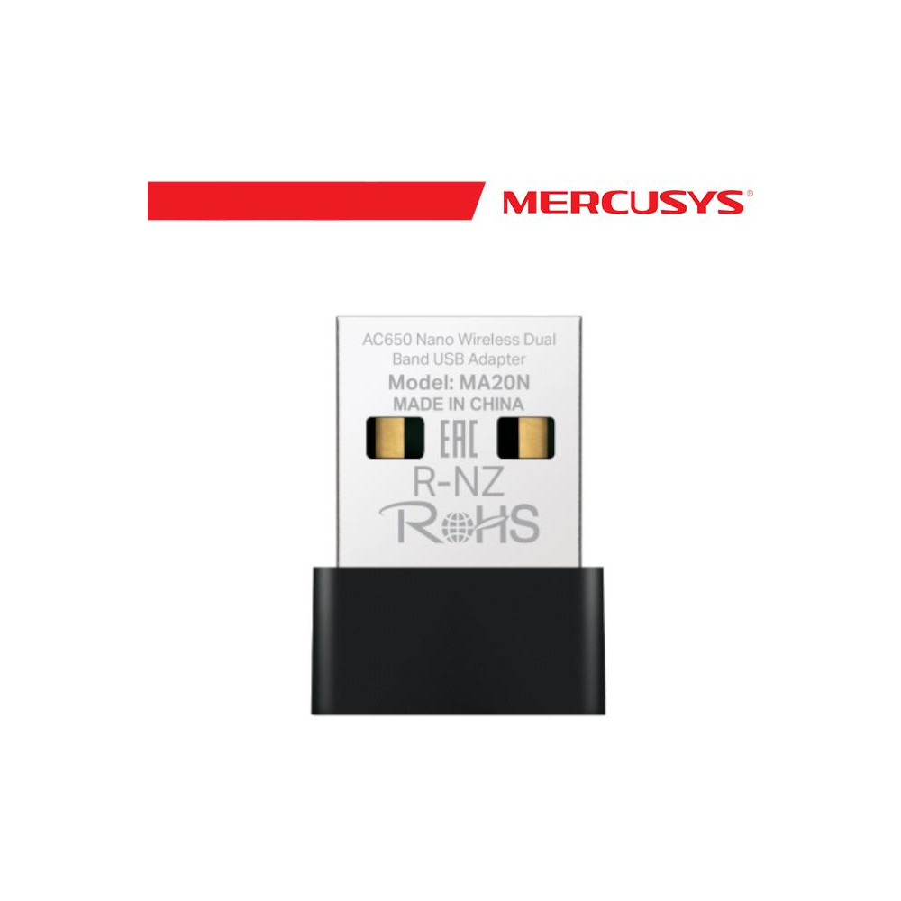 Mercusys AC650 Nano Wireless Dual Band USB Adapter