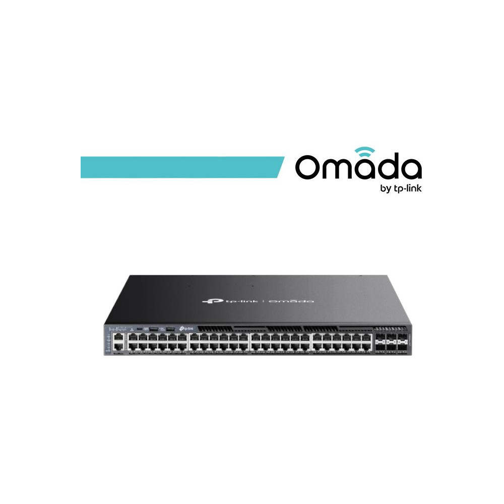 Omada Switch Managed L3 Stackable con 48 Porte Gigabit PoE+ 